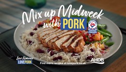 Mix up Midweek with Pork campaign returns